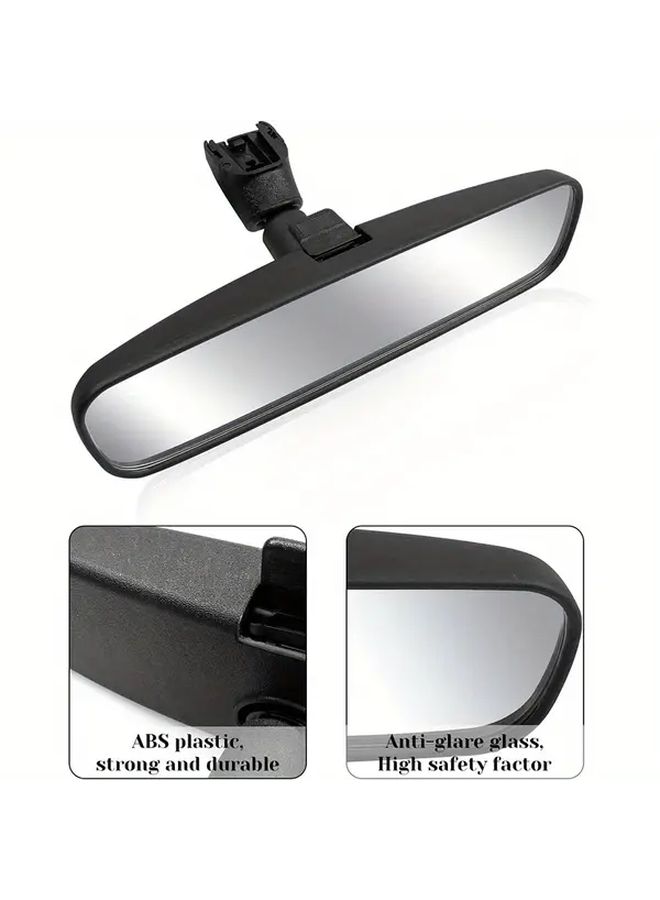 Black Interior Rear View Mirror Fit for Nissan Rogue Altima Frontier Sentra - Image 4