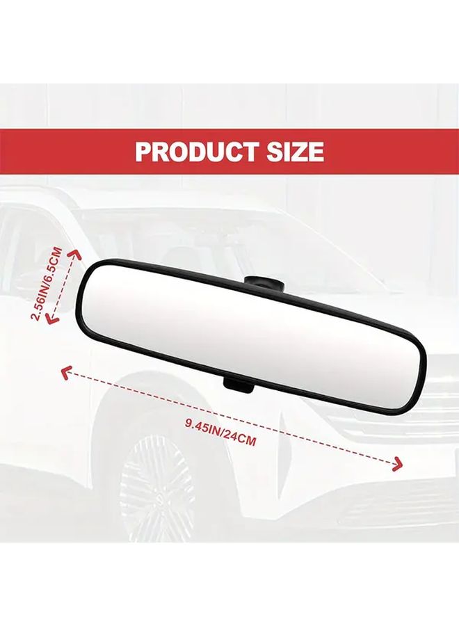 Black Interior Rear View Mirror Fit for Nissan Rogue Altima Frontier Sentra - Image 2
