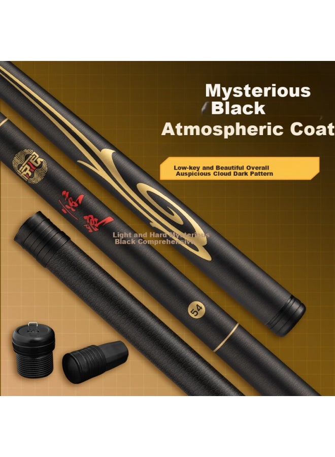 Turbulent Waves Jinglang Fishing Rod, Handheld, 5.4 Meters, Dark Black, Wild Fishing, All-purpose Rod, Lake And Reservoir Fishing Rod, Ultra-light, Ultra-hard, 28 Sections, Fishing Pole, Fishing Tackle - Image 2