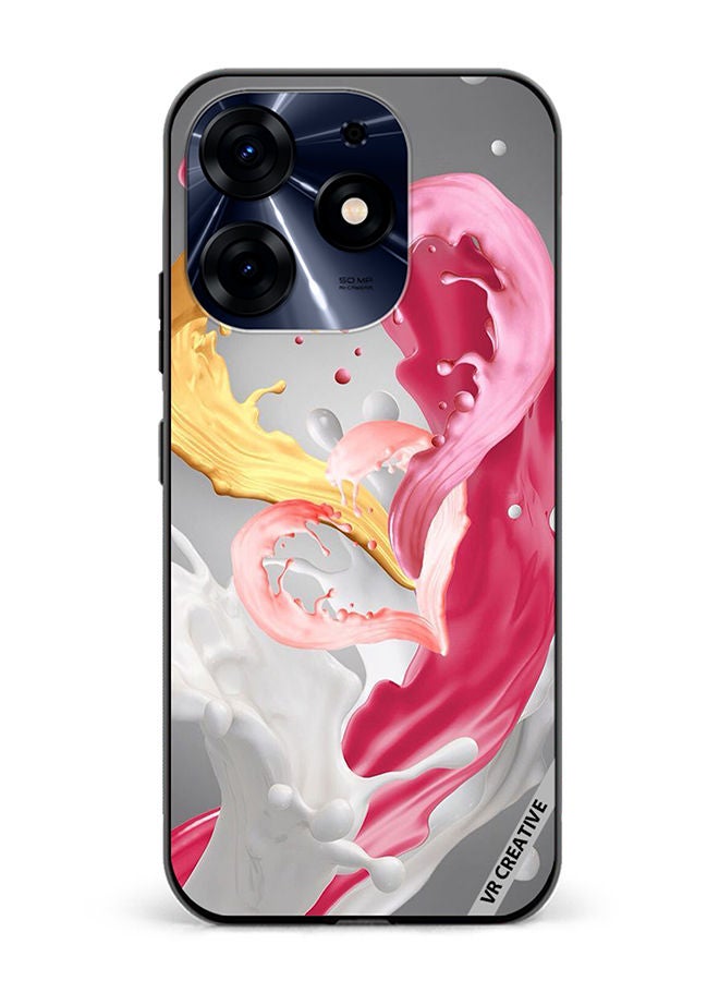 VR CREATIVE Protective Case Cover For Tecno Spark 10 Pro Couple Design Multicolour - Image 1