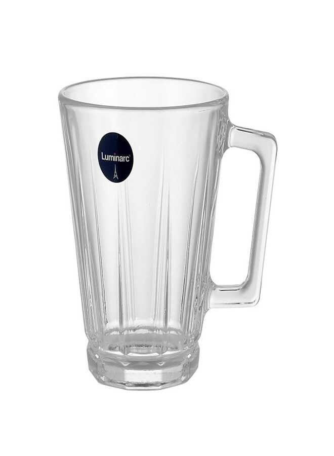 لومينارك, طقم مجات 6 قطع زجاج سعه 25cl مزخرف صناعه اماراتى