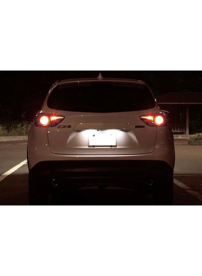 iJDMTOY (2) Xenon White OEM Fit LED License Plate Lights For Mazda CX-5 CX-7 Mazda6 Mazdaspeed6 - Image 5
