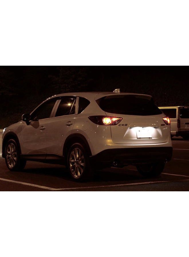 iJDMTOY (2) Xenon White OEM Fit LED License Plate Lights For Mazda CX-5 CX-7 Mazda6 Mazdaspeed6 - Image 4