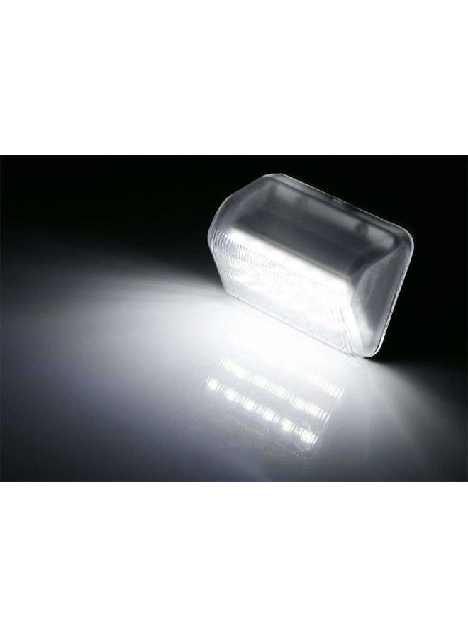 iJDMTOY (2) Xenon White OEM Fit LED License Plate Lights For Mazda CX-5 CX-7 Mazda6 Mazdaspeed6 - Image 2