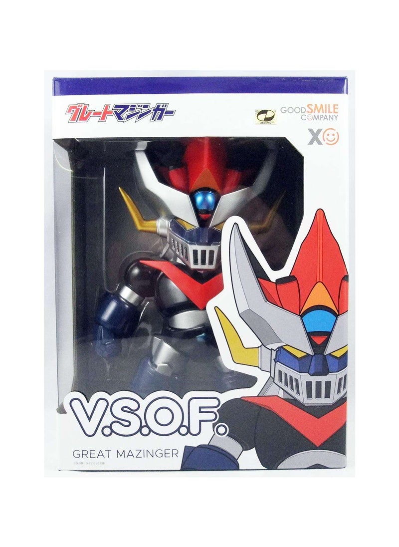 GOOD SMILE COMPANY - Good Smile Company Great Mazinger Collectible Figurine 24cm High Soft Vinyl FIgure Vinyl Shogun Omega Force (V.S.O.F) Official Licensed Product - Image 1