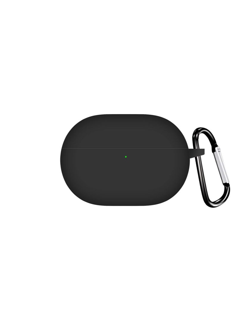حافظة سيليكون متوافقة مع سماعات الأذن Oraimo Freepods Lite OTW-330، غطاء حماية ناعم من السيليكون، جراب مقاوم للصدمات مع حلقة تثبيت لسماعات Oraimo Freepods Lite