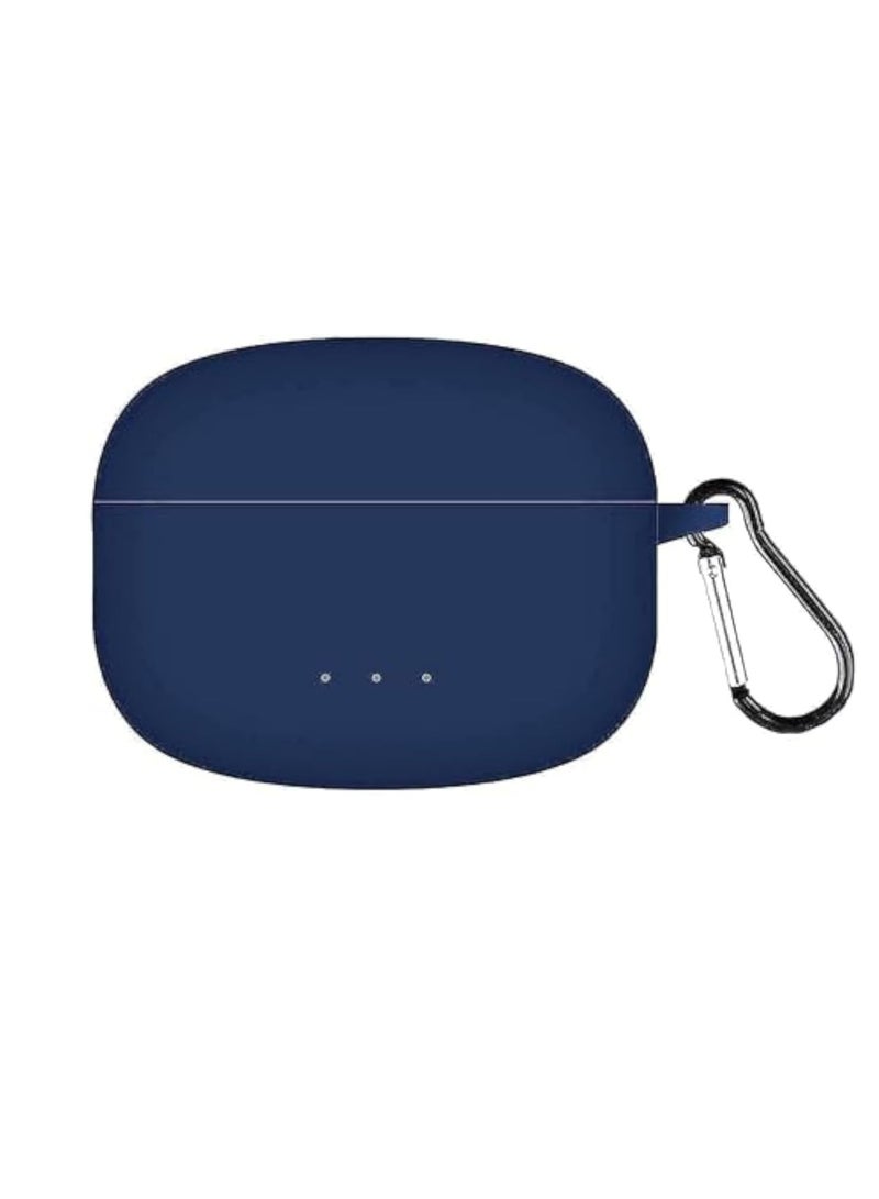 حافظة سيليكون متوافقة مع سماعات الأذن Oraimo Freepods Lite OTW-330، غطاء حماية ناعم من السيليكون، جراب مقاوم للصدمات مع حلقة تثبيت لسماعات Oraimo Freepods Lite