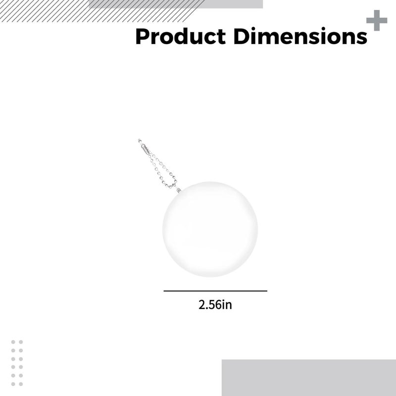 4 Pcs Led Purse Light, Portable Handbag Light with Chain, Automatic Touch Sensor Activated Handbag Lamp, Round Mini Night Light for Women, Battery Powered, 2.6 in Diameter - Image 4