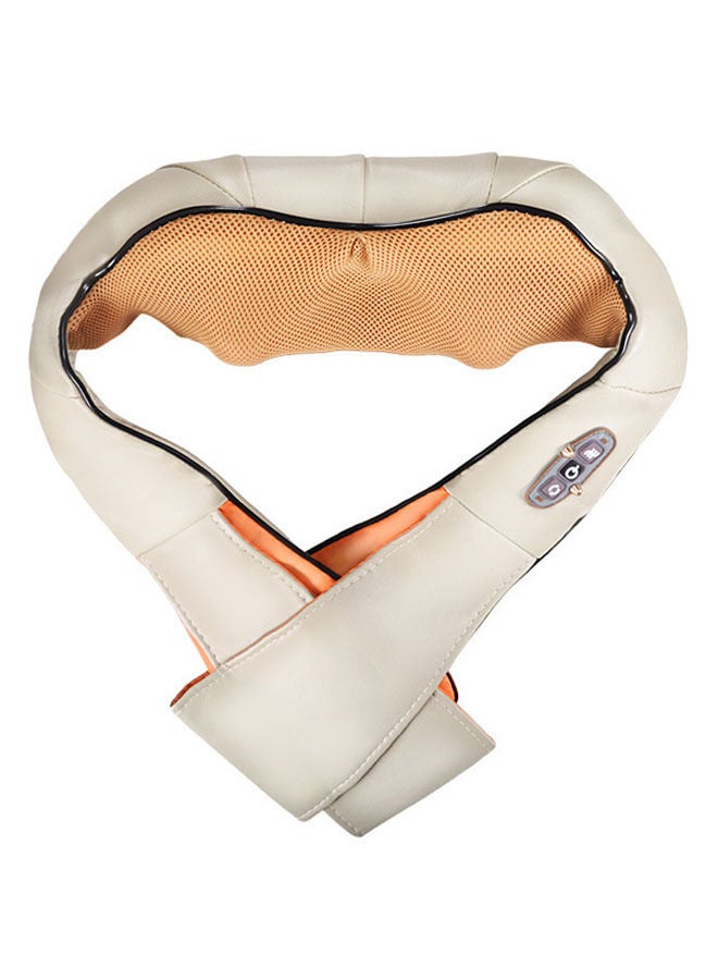 Electric Deep Tissue 3D Kneading Neck And Back Massager With Soothing Heat Pillow For Shoulder