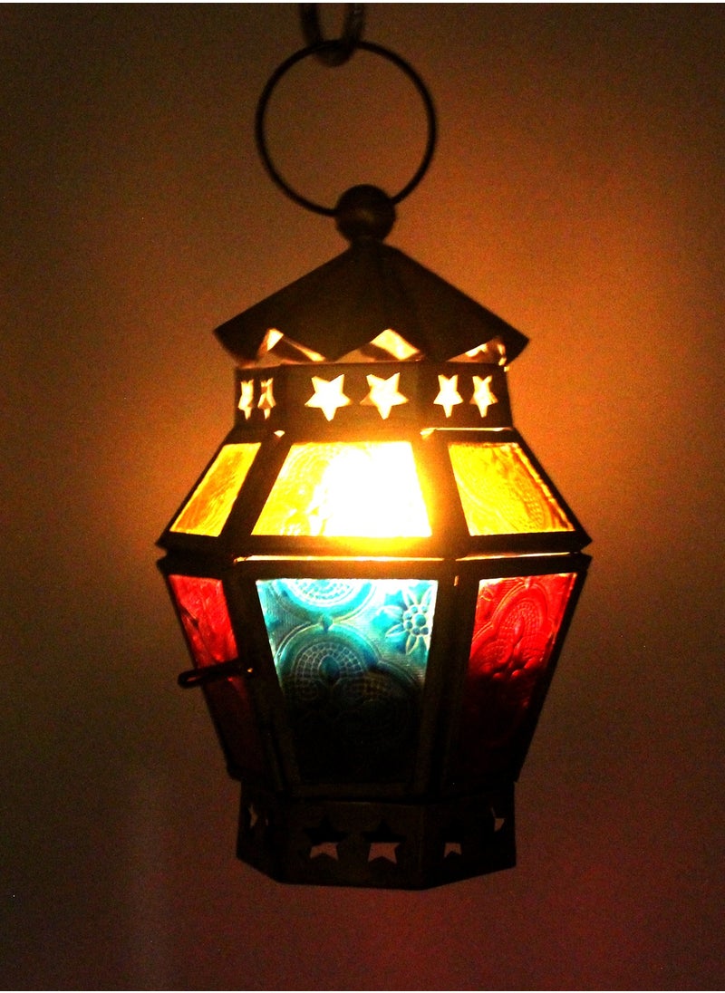 Antique Museum RAMADAN MOROCCAN PARTY CAMPING FUNCTION DECORATIVE CANDLE LAMP (2114) 14CM -ALN1158  - Image 2