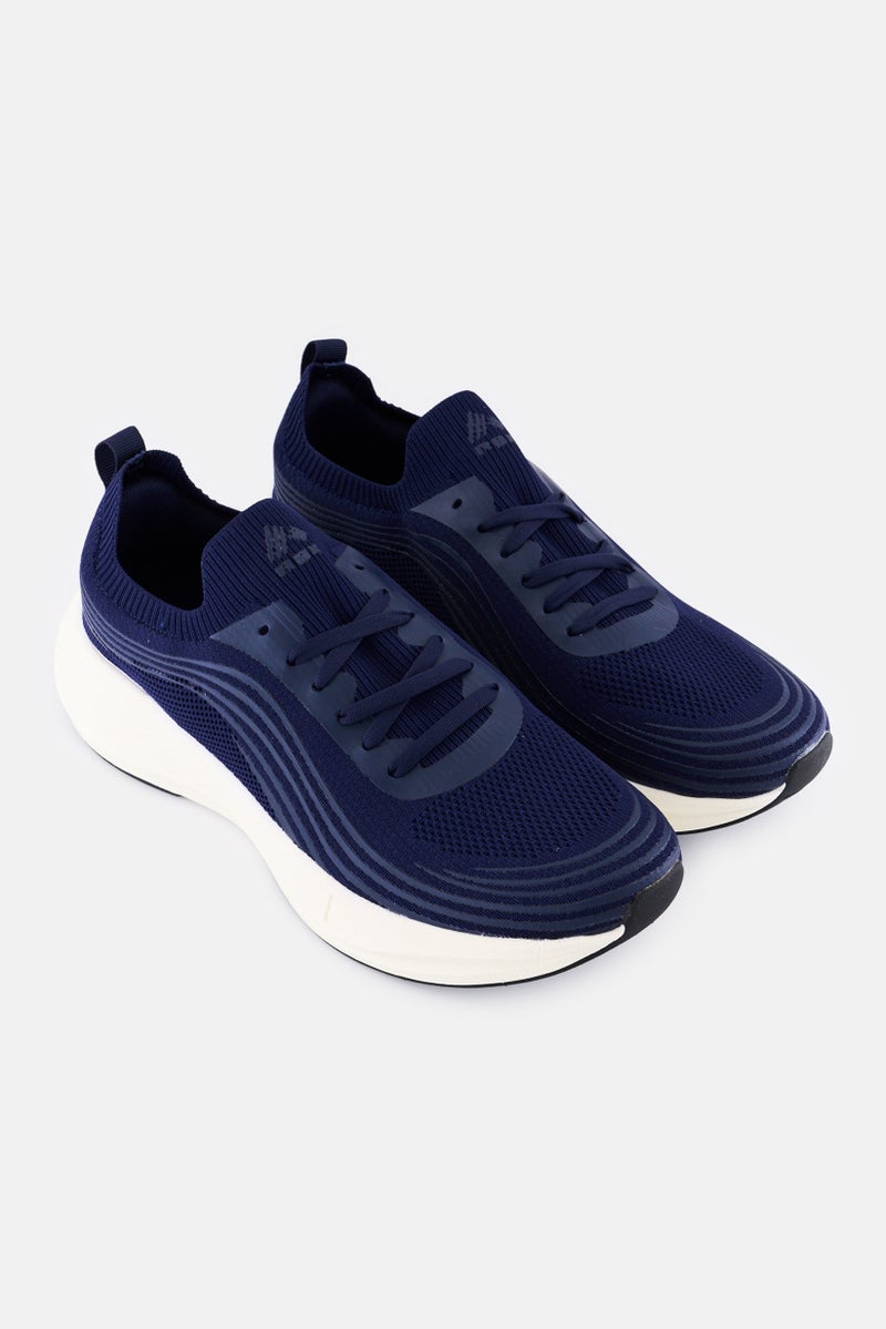 RBX Men Lace Up Outdoor Shoes, Navy  - Image 2