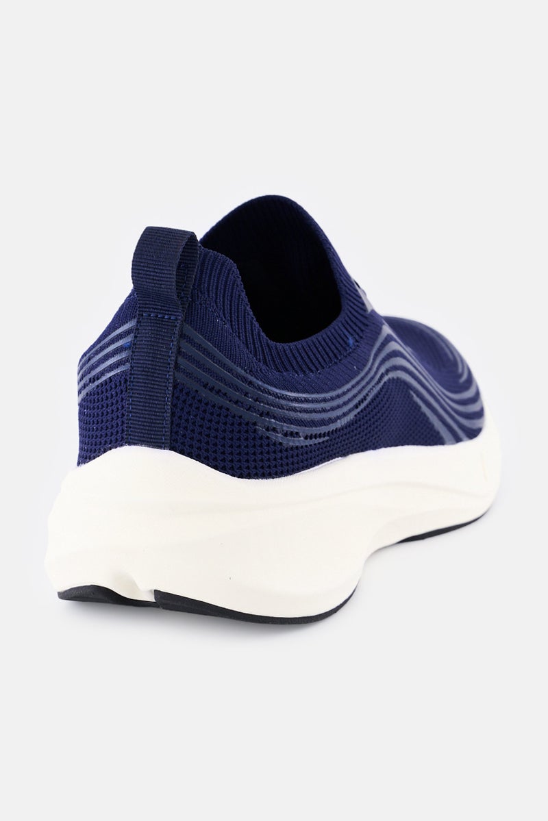 RBX Men Lace Up Outdoor Shoes, Navy  - Image 3