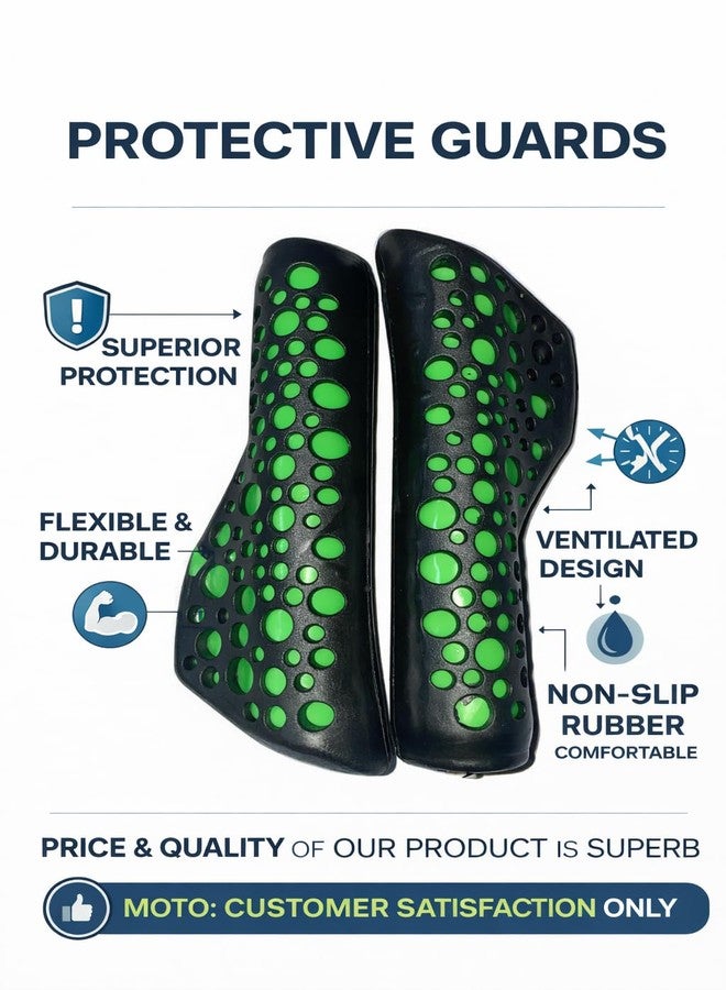 Wavva® Handle Grip 12.5cm Length Soft Rubber Non Toxic Anti-Slip MTB/City Standard Size Cycle Handle Grip. ( Quality Product Only) - Image 3