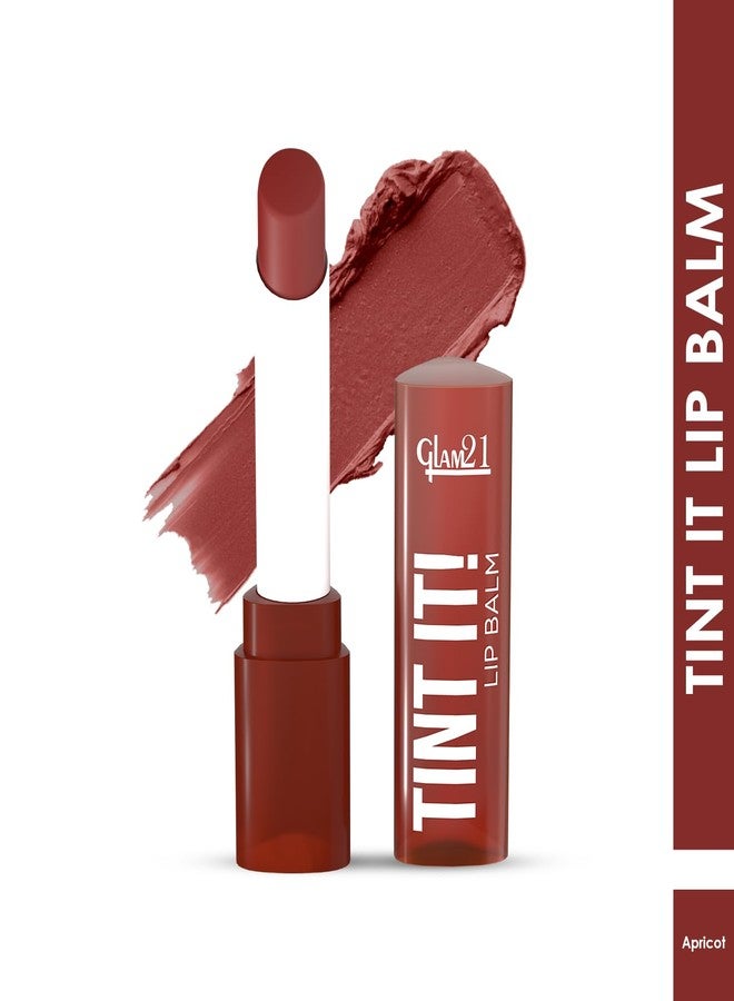 Glam 21 Glam21 Tint it! Lip Balm | Everyday Hydration & Moisturized Lips with Vitamin-E, Shea Butter, Avocado Oil, SPF15 |Lip Care For Dry & Chapped Lips |Apricot -3.5gm - Image 2
