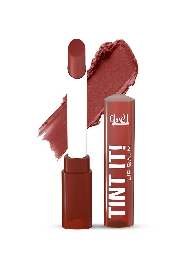 Glam 21 Glam21 Tint it! Lip Balm | Everyday Hydration & Moisturized Lips with Vitamin-E, Shea Butter, Avocado Oil, SPF15 |Lip Care For Dry & Chapped Lips |Apricot -3.5gm - Image 1