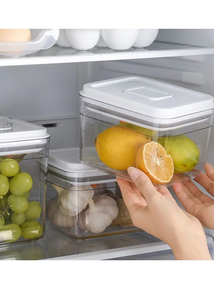 Pop-up Airtight Storage Container, Sealed Container for Storing Baby Milk Powder, Snack, Cereal, Fruit and Food -Durable On-the-Go Baby Formula Dispenser, Leak Proof Airtight Crisper, Portable Food Storage Container with Lid & Scraper - Image 3