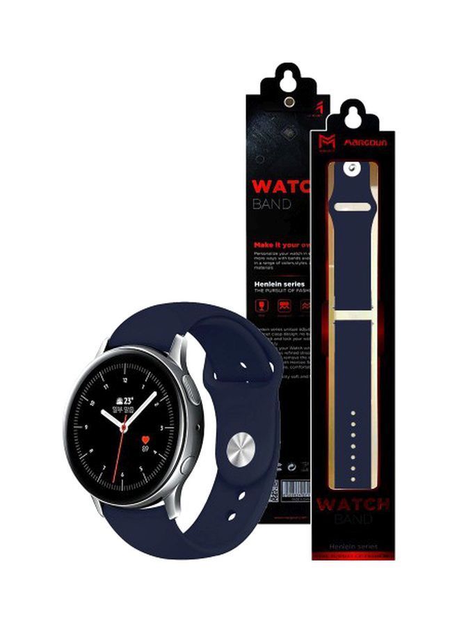 NIBEMINENT Replacement Band For Samsung Galaxy Active/Active 2 Blue - Image 1