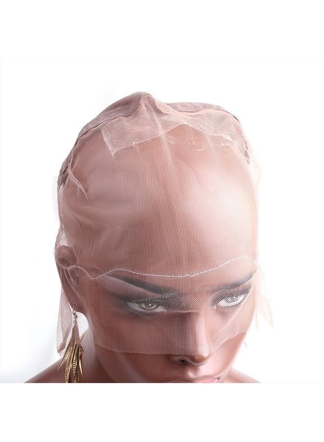 Bella Hair Full Lace Wig Cap with Stretch Panel at Crown for Black Women Making Wigs (Medium Size Cap) - Image 5