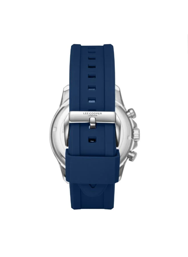 Lee Cooper Men's Silicone Multi Function Watch LC08170.399 - 44 mm