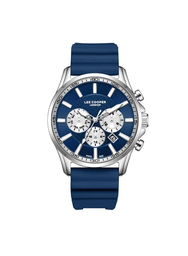 لي كوبر Men's Silicone Multi Function Watch LC08170.399 - 44 mm