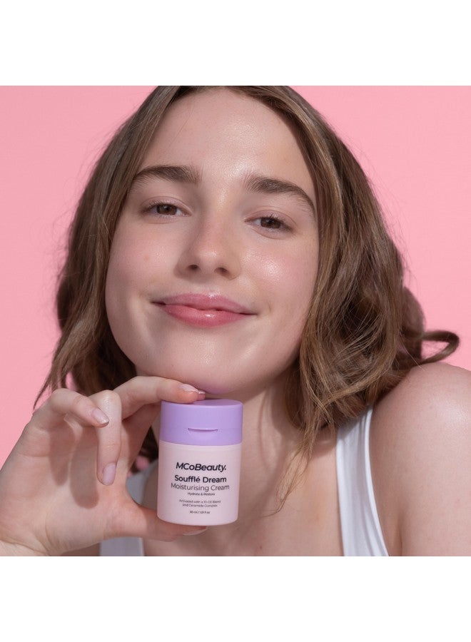 MCoBeauty Souffle Dream Moisturizing Cream Nourishing Hydration For Supple Skin Vegan Cruelty Free Cosmetics - Image 3