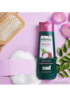 Kesh King Organic Onion Shampoo With Curry Leaves Reduces Hair Fall Upto 98%, Boosts Hair Growth & Keeps Hair Smooth Upto 48Hrs | Repairs Dry & Damaged Hair | Makes Hair Silky & Bouncy - 300ml  - Image 5