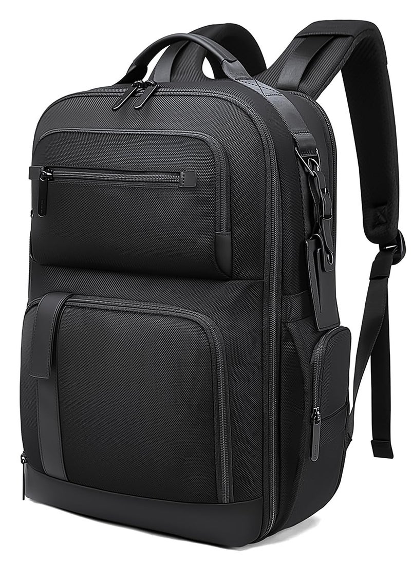 Generic Laptop Backpack Durable Business Computer Travel Backpack with USB Charging Port, Lightweight Casual Bag Daypack for College School Work Office Men, MacBooks,Surface,Notebooks 17 Inch  - Image 1