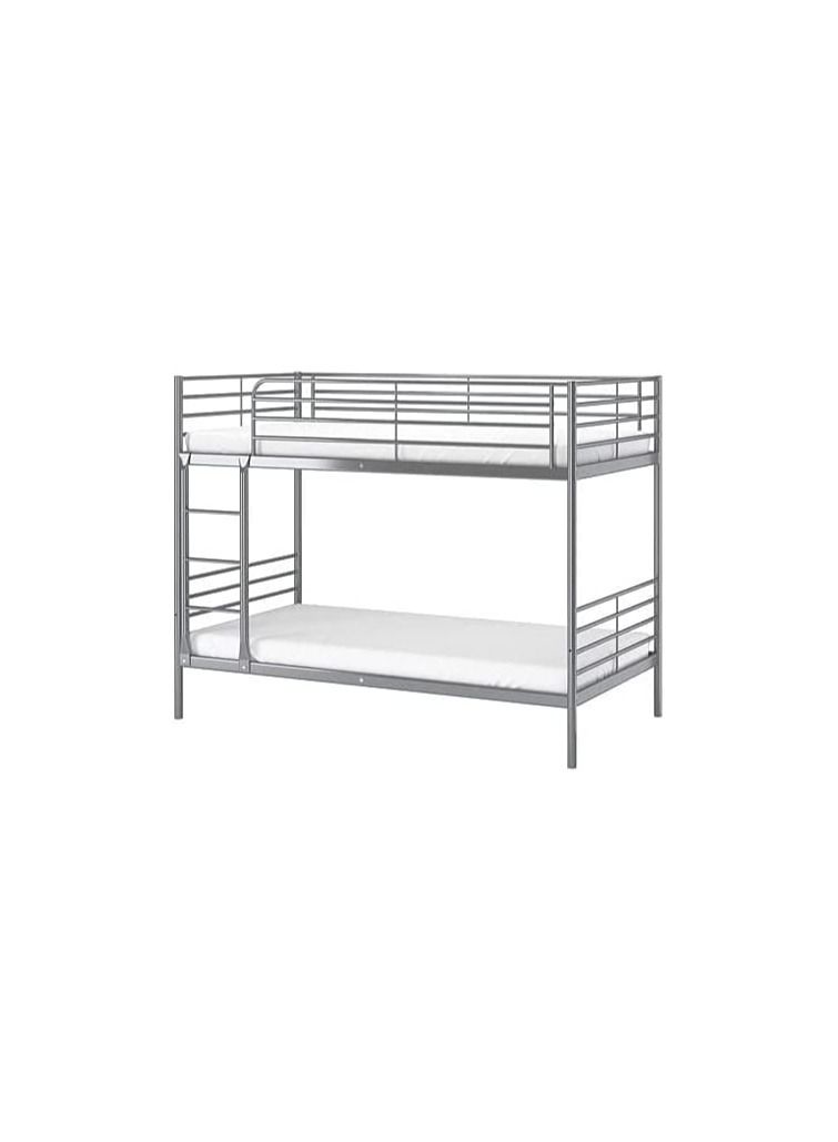 Mercury Collection Heavy Duty Steel Bunker Bed (190x90cm) - Image 1