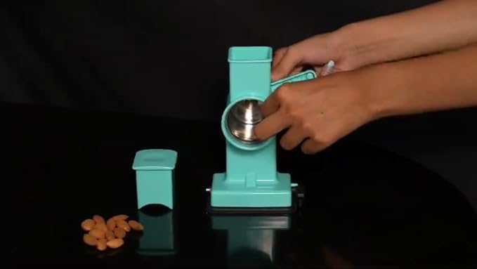 Drumil Stainless Steel Blade 1 Badam Slicer Nuts Grinder Dry Fruit Cutter, Slicer, for Almonds, Cashews, and Chocolate (PIS -1) - Image 1