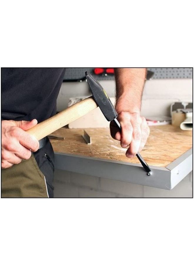 NIBEMINENT 6-Piece Chisel And Punch Set Black - Image 4