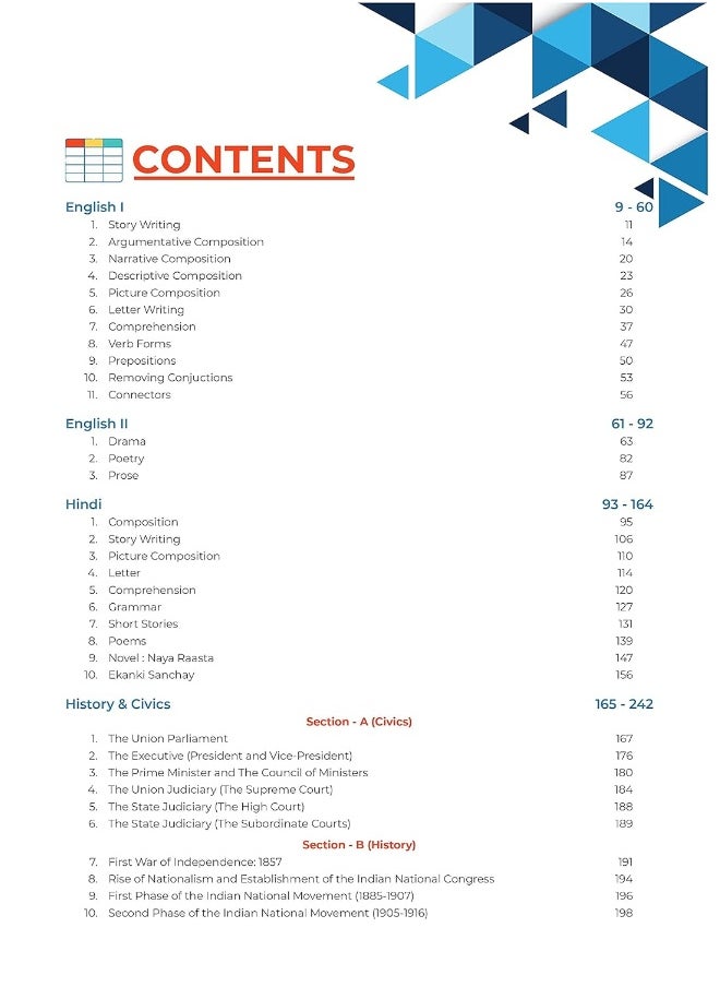 null - Oswal Printers & Publishers Pvt. Ltd Chapterwise Last 10 Years Solved Papers: Icse Class 10 for 2022 Examination - Image 1