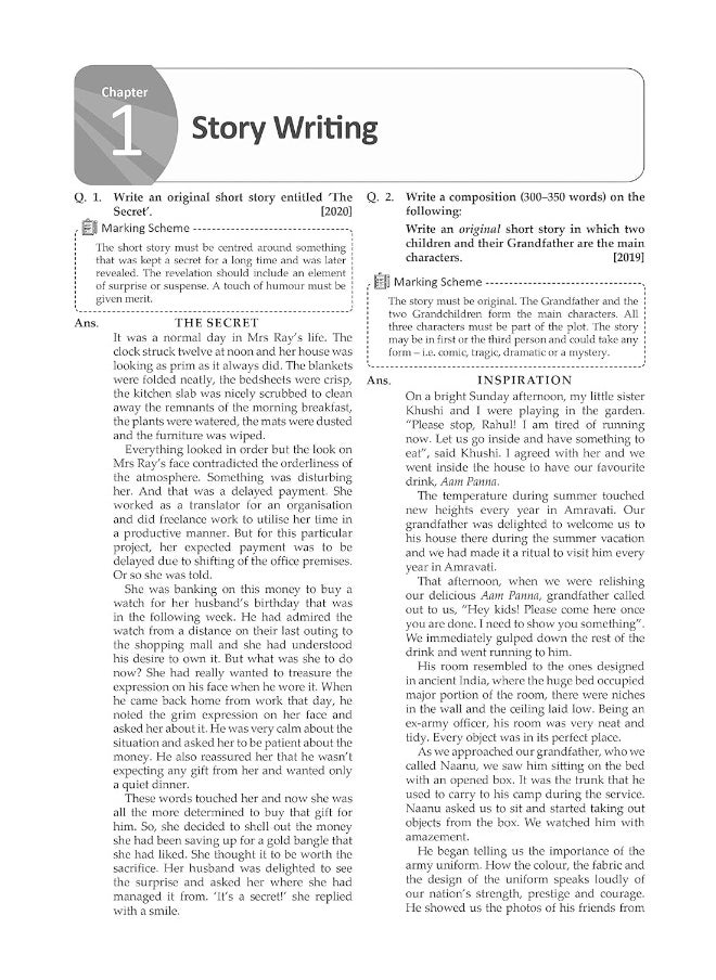null - Oswal Printers & Publishers Pvt. Ltd Chapterwise Last 10 Years Solved Papers: Icse Class 10 for 2022 Examination - Image 1