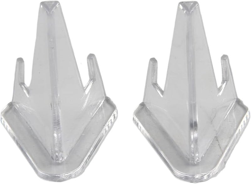 2 Pack Acrylic Commemorative Coin Display Stand Transparent Triangle Easel For Medals Cards Photos Shells - Image 4