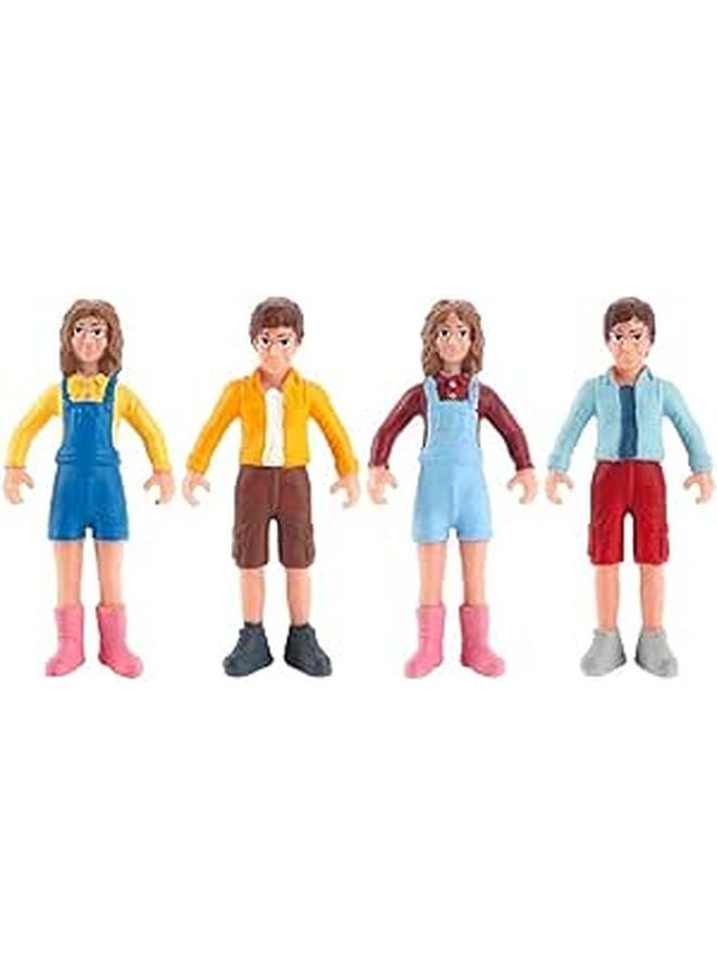 1 25 Scale Miniature Figure Models 4pcs For Diorama Display And Scene Arrangement - Image 1