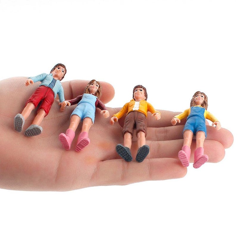 1 25 Scale Miniature Figure Models 4pcs For Diorama Display And Scene Arrangement - Image 4