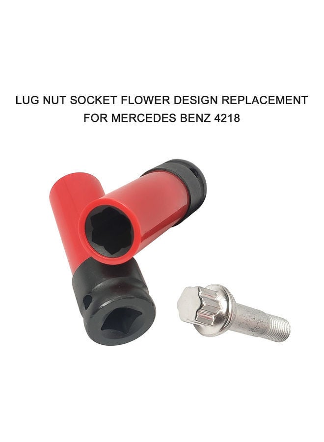 NIBEMINENT Lug Nut Socket for Mercedes Benz 4218 - Image 5