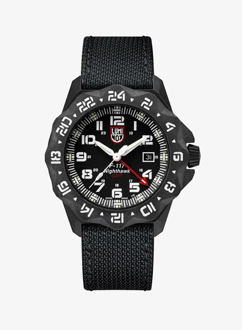 Luminox Men's Analog Round Shape Leather Wrist Watch XA.6441 - 44 Mm
