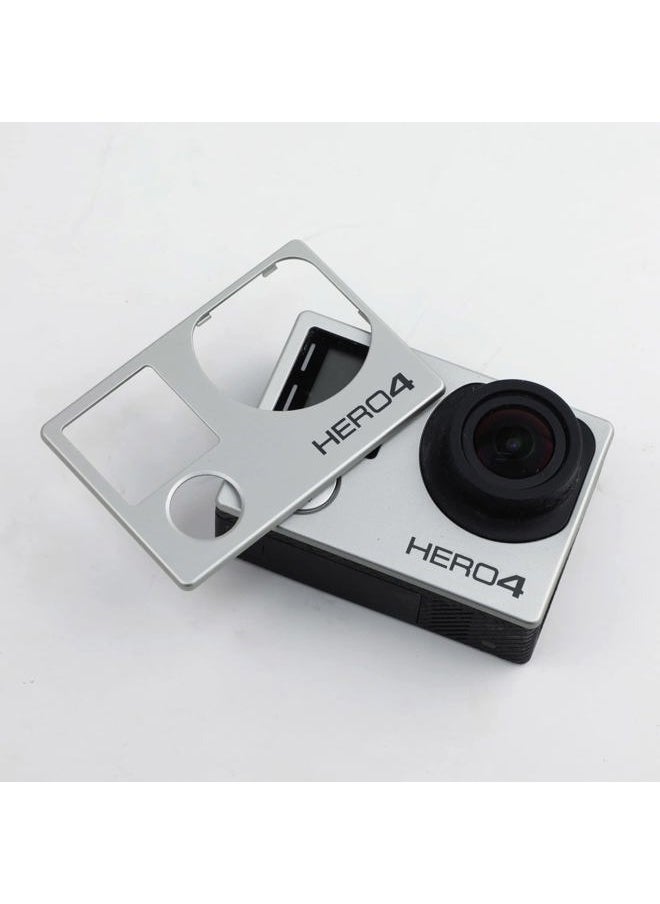 SOONSUN - Front Cover Faceplate Frame Housing Replacement Repair Part for GoPro Hero 4 Black and Silver - Image 1