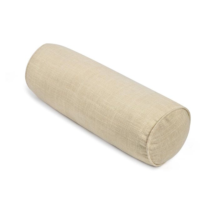 ROUND NECK PILLOW ROLL CERVICAL SUPPORT PILLOWS NECK PAIN RELIEF CYLINDER BOLSTER PILLOWS WITH REMOVABLE WASHABLE COVER FOR SLEEPINGCHAIRCARSOFA