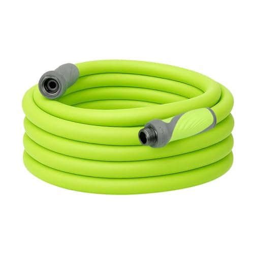 Flexzilla Garden Hose with SwivelGrip 58 in x 50 ft Lightweight AllWeather Water Hose Durable and Flexible LeakFree Connections