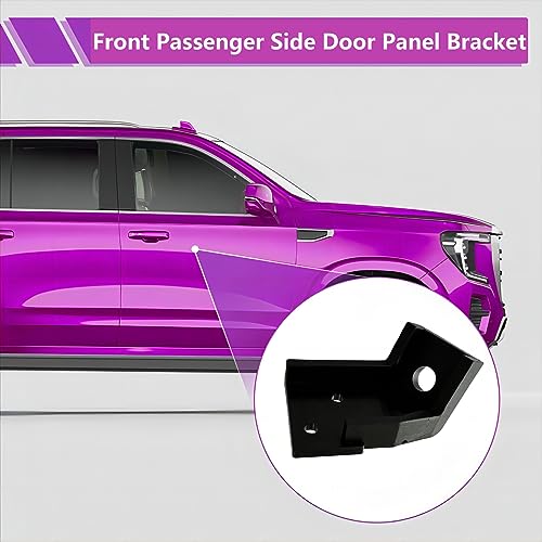 Zyklonix Door Handle Panel Bracket Front and Rear Right Passenger Side, for 2002-2009 GMC Envoy Ascender 2003-2008 Saab 9-7x 2005-2009 (Passenger 1 Pair) - Image 5
