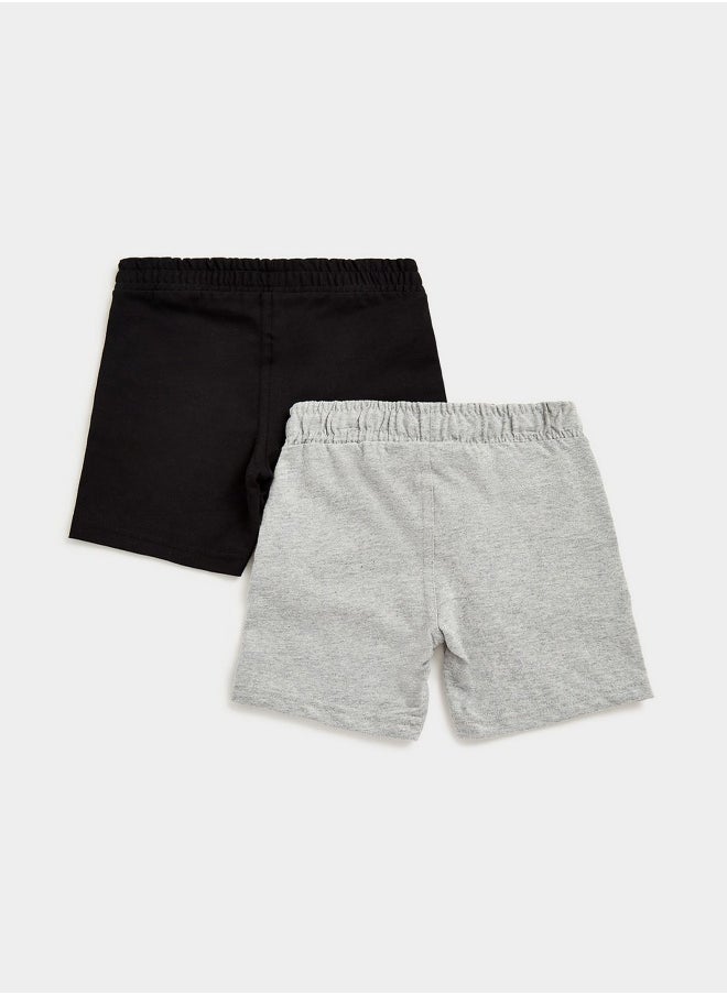 Black and Grey Jersey Shorts 2 Pack - pzsku/Z8FAE2CAD29F68768C466Z/45/_/1710490699/f93884c8-36e3-4e48-a45d-70674a89d5f2