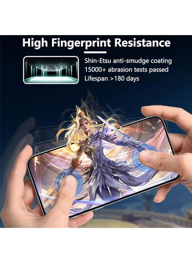 Tempered Glass Screen Privacy Protector Compatible with iPhone 17 Pro, Easy Installation, 9H Hardness, Screen Protector, Anti-Fingerprint, Bubble-Free - Image 5