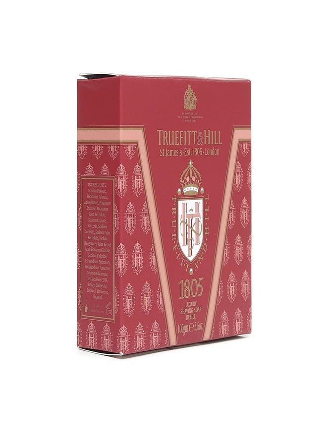 Truefitt & Hill 1805 Luxury Shaving Soap Refill 99gm | Essential Grooming Collection For Men | Suitable For All Skin Types - Image 2