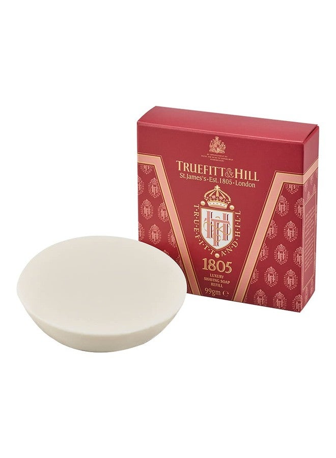 Truefitt & Hill 1805 Luxury Shaving Soap Refill 99gm | Essential Grooming Collection For Men | Suitable For All Skin Types - Image 4