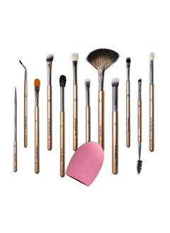 MAKE OVER 22 MakeOver22 Marbleous 12 Pieces Brush Set MX-02  - Image 1
