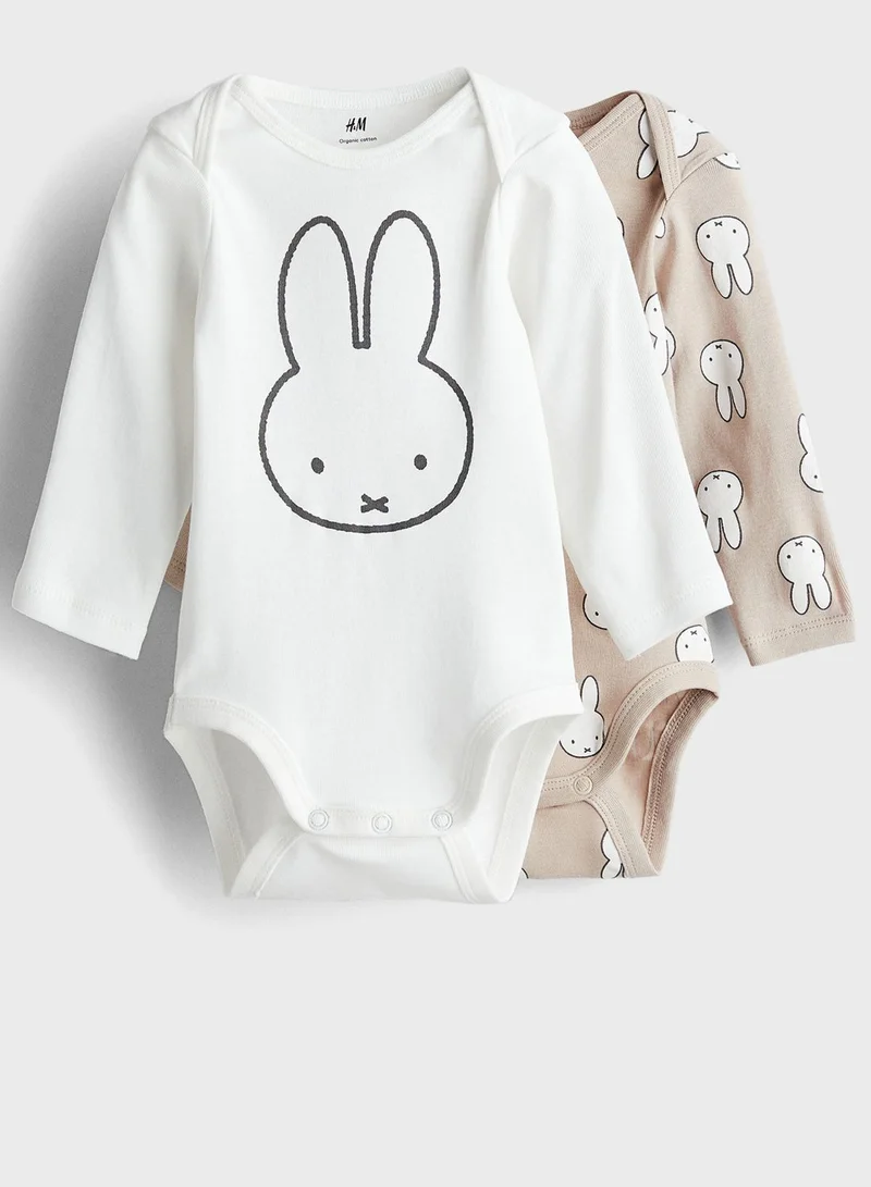 H&M Kids 2 Pack Graphic Bodysuit