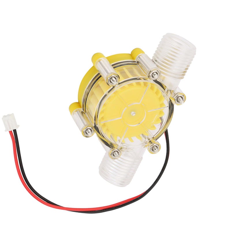 F50 5V Transparent Yellow Micro Hydro Generator Compact Low Noise Personal Installation - Image 2