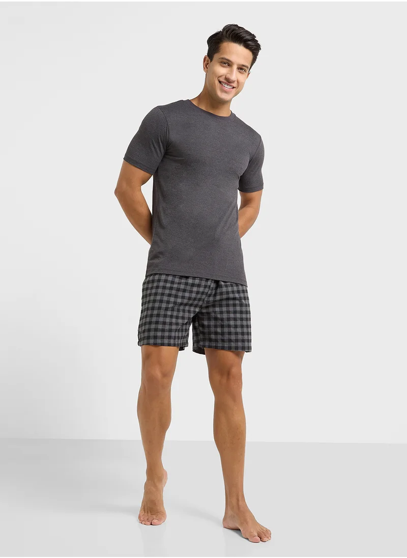 Seventy Five Nightwear T-Shirt & Shorts Sets