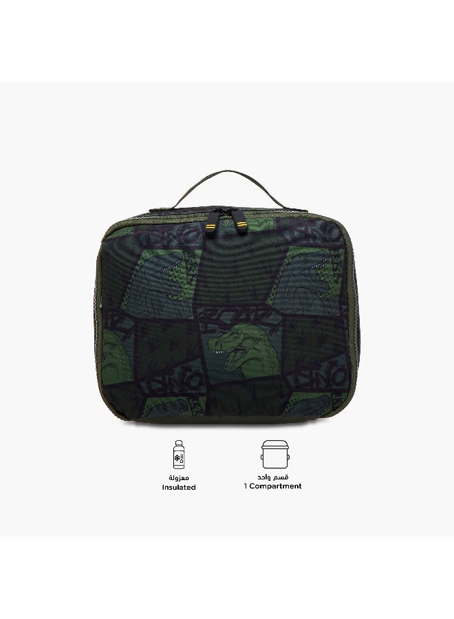 LIFESTYLE Dinosaur Print Lunch Bag for Kids - Image 4